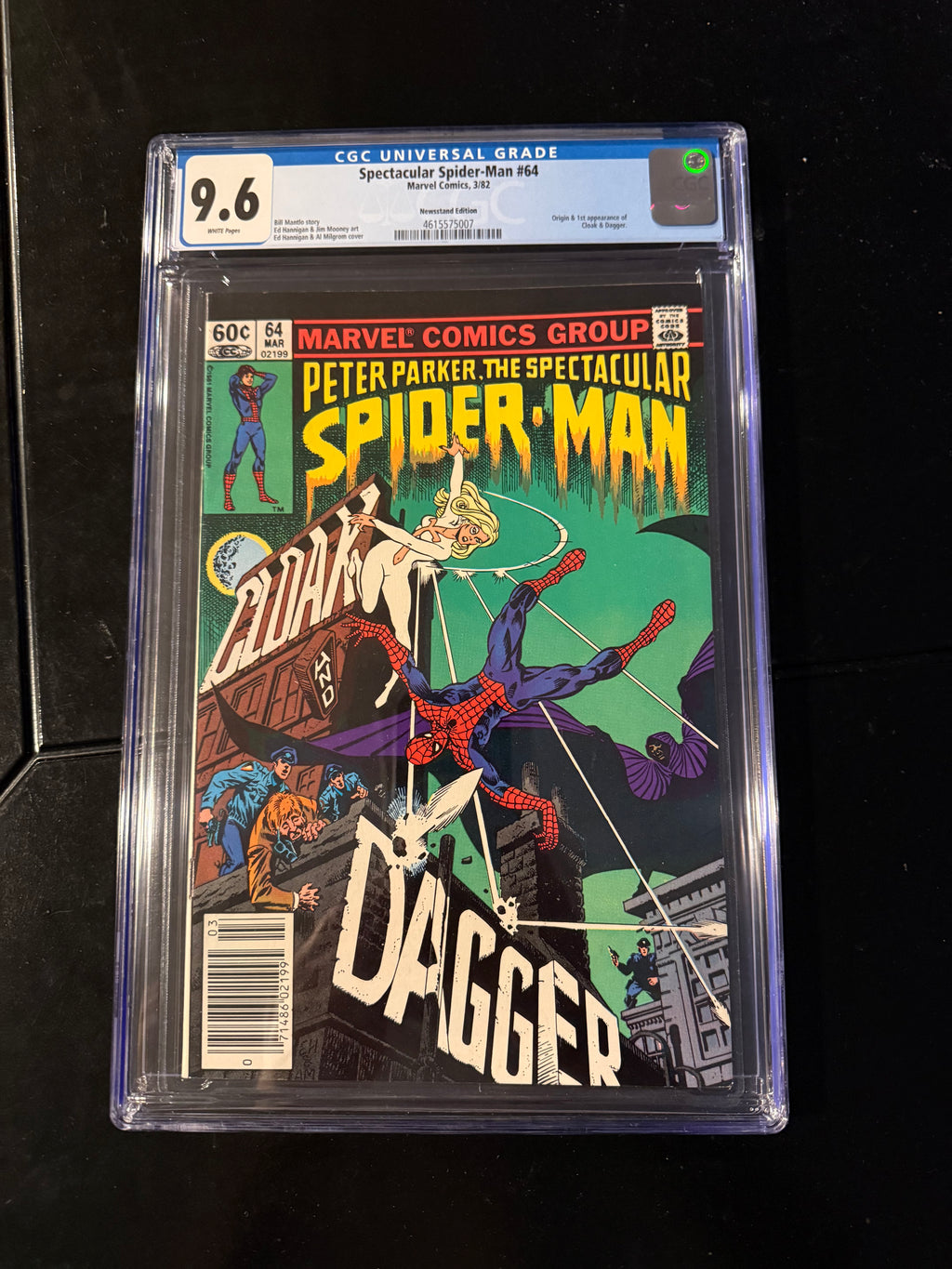 Peter Parker, The Spectacular Spider-Man #64 (Marvel Comics, March 1982) — Newsstand Edition — CGC 9.6 Universal