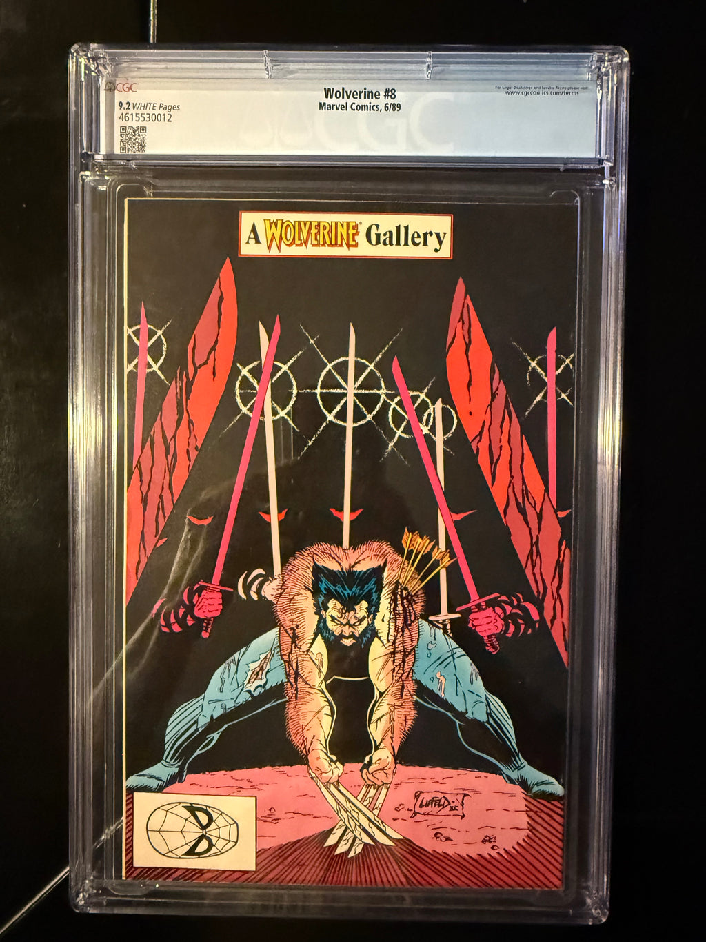 Wolverine #8 (Marvel Comics, Jun 1989) — CGC 9.2 Universal (White Pages)