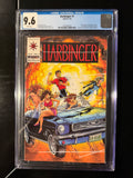 Harbinger #1 CGC 9.6 White Pages | Coupon Intact | 1st Appearance of Harbinger Team | Valiant Comics
