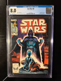 Star Wars #80 CGC 8.0 Off-White Pages | 1st Appearance of Ellie | Darth Vader Appearance | Marvel (1984)