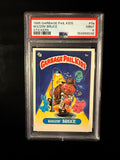 1985 Garbage Pail Kids #9a Boozin’ Bruce – PSA 9 Mint – Series 1 Original Sticker