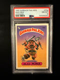1985 Garbage Pail Kids #33a Mad Mike – PSA 8 NM-MT