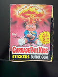 1986 Garbage Pail Kids 5th Series Empty Display Box – Original Topps Counter Display
