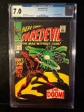Daredevil #37 CGC 7.0 1968 Marvel Doctor Doom Cover Stan Lee Silver Age