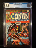 Conan the Barbarian #23 CGC 5.5 1973 Marvel 1st Red Sonja Gil Kane Cover