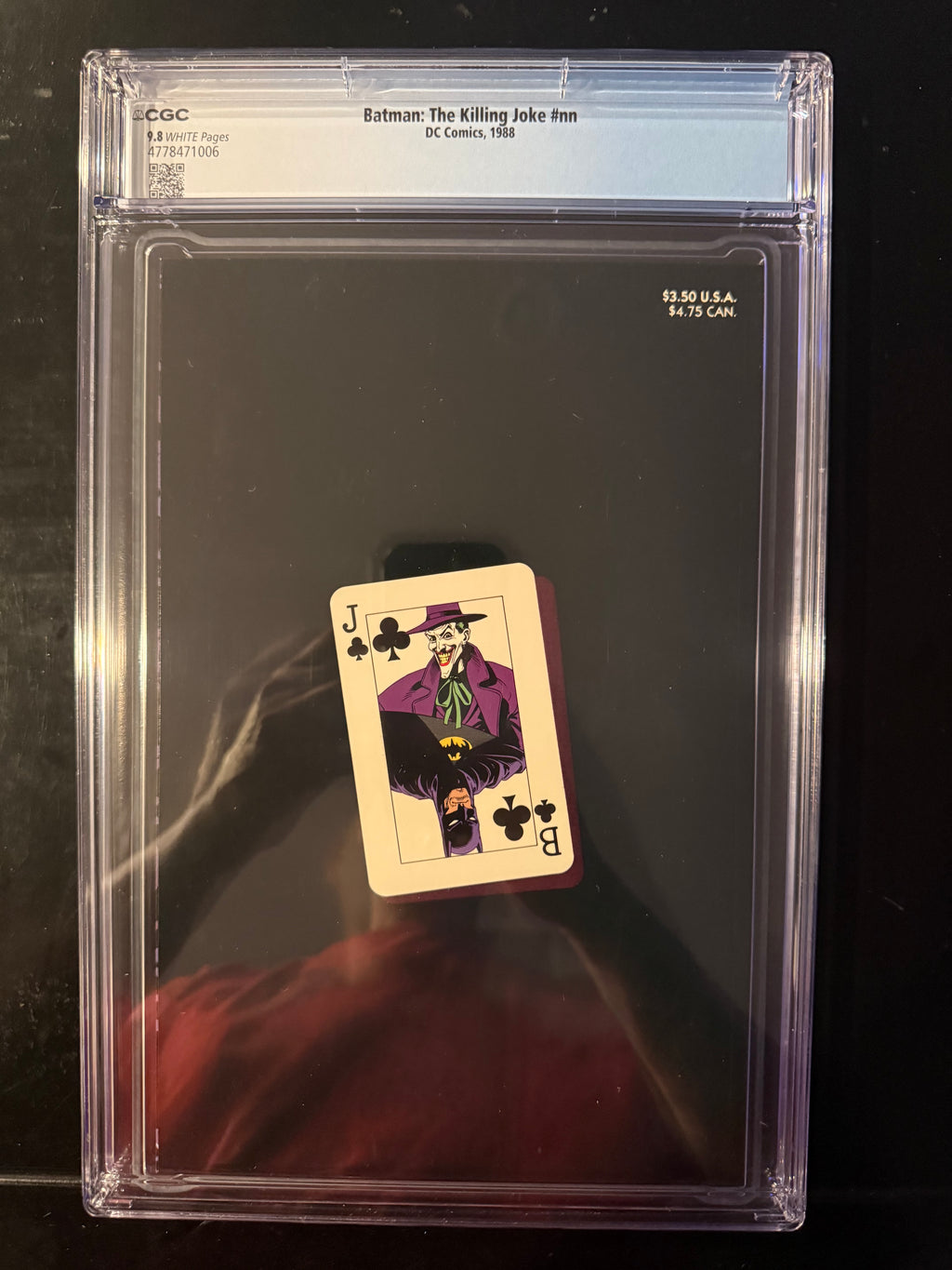 Batman The Killing Joke CGC 9.8 White Pages 1988 DC Joker Alan Moore Bolland